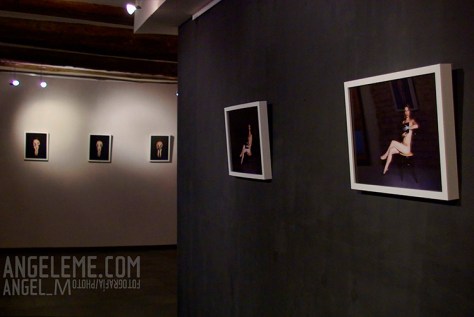 Exposición "Radiografías" de Angel_m, en la galería "La libreta de los dibujos". Zaragoza, 2010